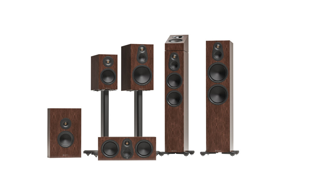 Reprosoustavy Monitor Audio Silver 8G v ořechovém provedení
